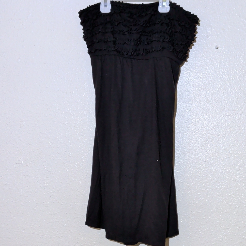 Joe Boxer Strapless Ruffled Dress